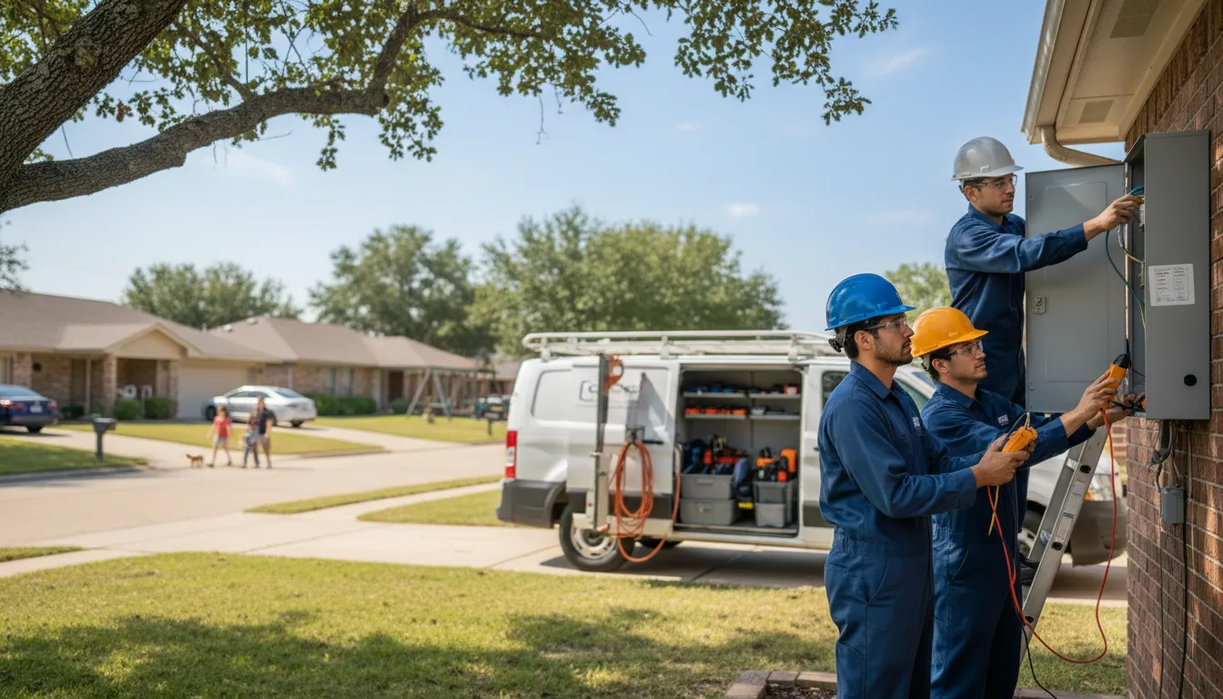 Certified electrician providing emergency electrical services in Saint Francis, SD
